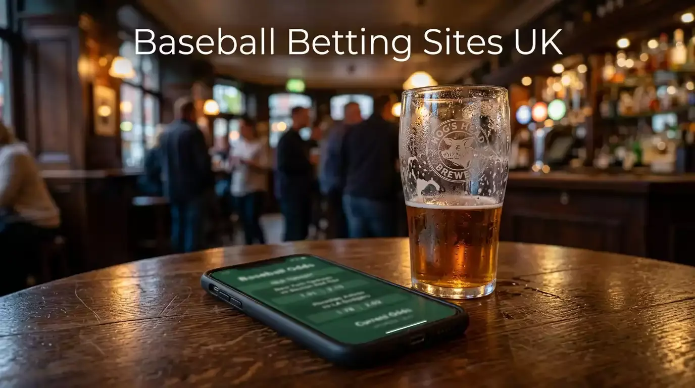 UK baseball betting sites overview showing MLB series markets and bookmaker options for British punters