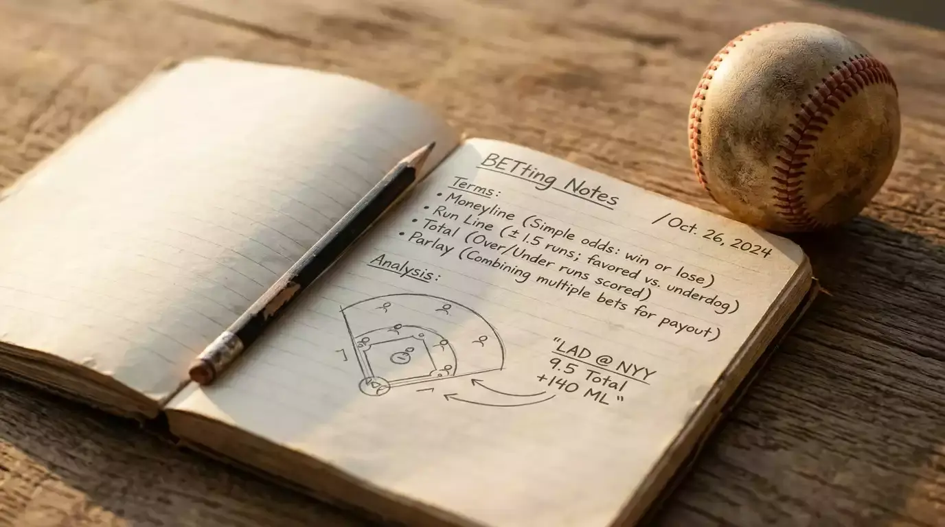 MLB baseball betting glossary terminology guide for UK punters