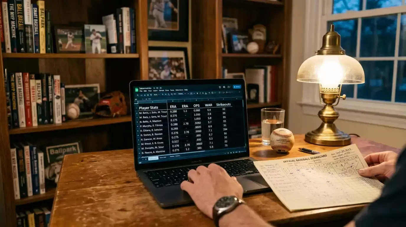 MLB sabermetrics advanced statistics data analysis for baseball betting